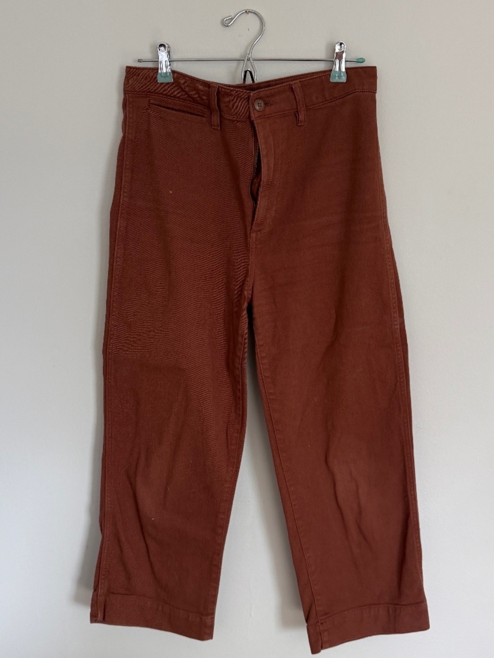 Quince Wide Leg Crop Jeans